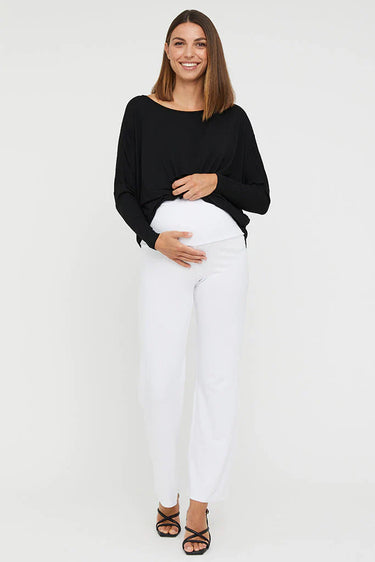Organic Bamboo Essential Maternity Pants Pants from Bamboo Body maternity store australia